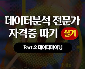 [HD]데이터분석 전문가(ADP) 자격증 따기 (실기) Part.2 데이터마이닝 (기계학습, 수치예측, 확률)